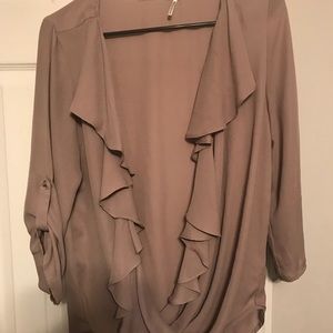 Nude blouse